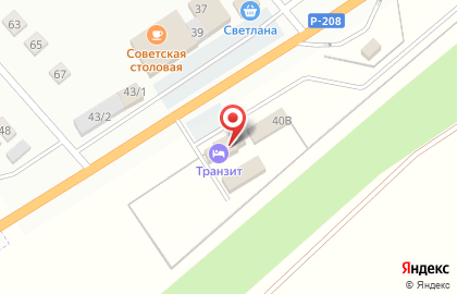 Автостоянка Транзит на Рассказовской улице на карте