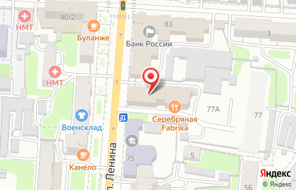 Атмосфера на улице Ленина на карте