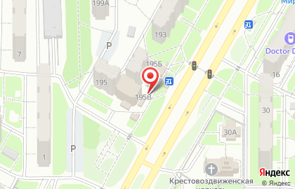 Магазин кондитерских изделий Сладкий в Центральном районе на карте