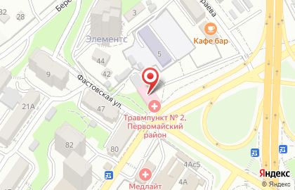 Поликлиника Владивостокская поликлиника №6 №5 на Калинина на карте