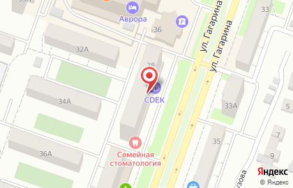 Интернет-провайдер Дом.ru на улице Гагарина на карте