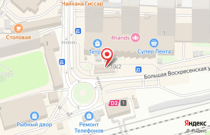 Добрынинский на Волоколамской на карте