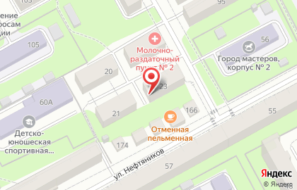 Детский сад Теремок в Индустриальном районе на карте