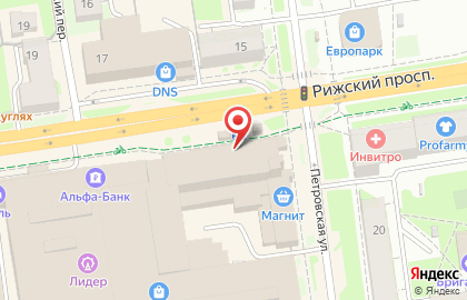 Фирменный магазин Ермолино на Рижском проспекте на карте