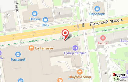 Фирменный магазин Ермолино на Рижском проспекте на карте