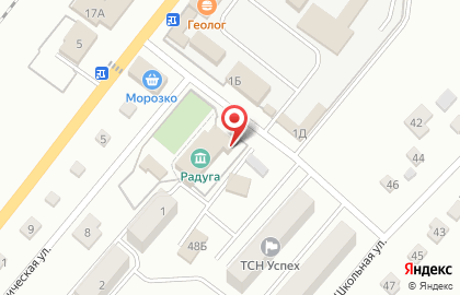 Детская школа искусств на Геологической улице, 1А/1 на карте