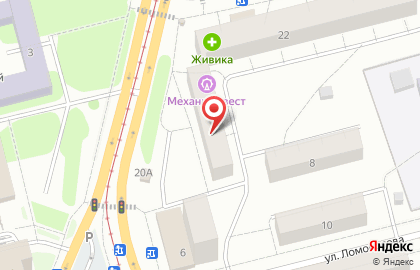 Продовольственный магазин Полюс Торг на Газетной улице на карте