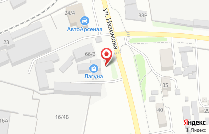 Магазин Лагуна в Нижнем Новгороде на карте