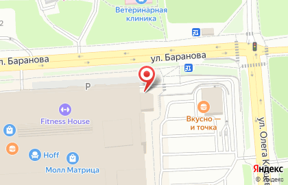 Ремонтная мастерская Мульти Мастер на улице Баранова на карте