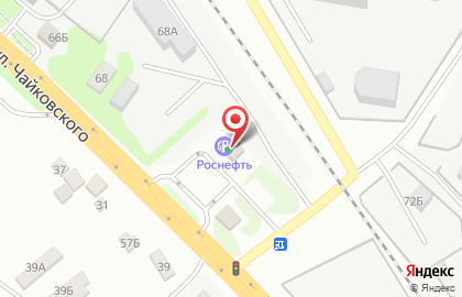 РН-Черноземье на улице Чайковского на карте