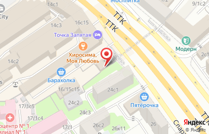 Десятое измерение на Спартаковской улице на карте