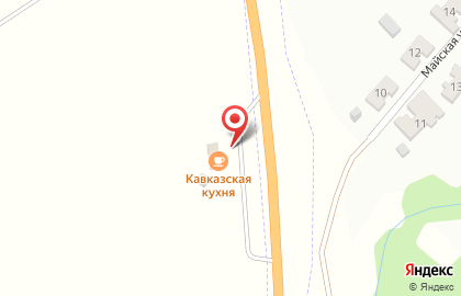 Кафе Мангал на Майской улице на карте