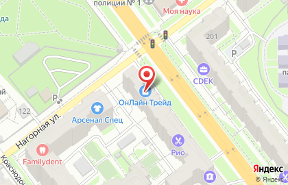 Ателье в Самаре на карте
