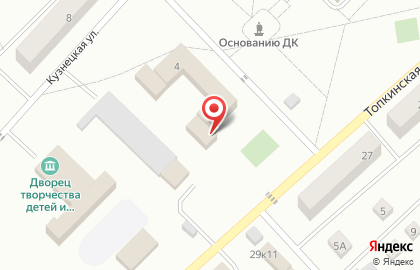 Управление образования Администрации Топкинского муниципального округа на карте