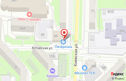 Проектная компания Архстройпроект на Киевской улице на карте