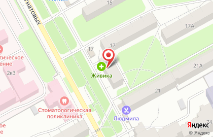 Служба заказа товаров аптечного ассортимента Аптека.ру на улице Братьев Игнатовых на карте