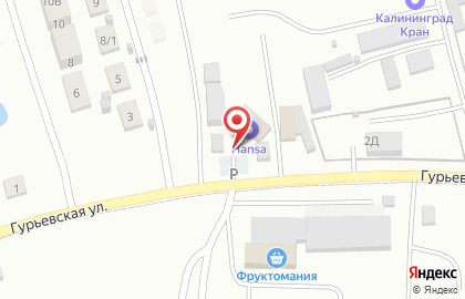 Мастерская по ремонту велосипедов Rover Room на Гурьевской улице на карте