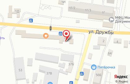 Киоск по продаже фруктов и овощей, пос. Березовка на карте