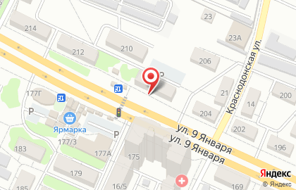 Алёша в Коминтерновском районе на карте