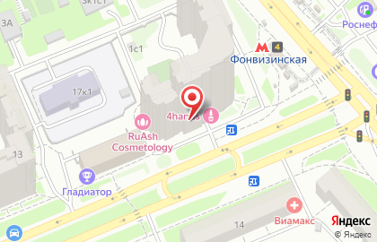 Аптека Самсон-Фарма на улице Милашенкова на карте