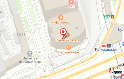 Kosmos Auto на Кутузовском проспекте на карте