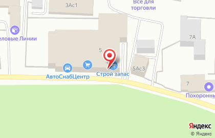 Торгово-производственная компания Стройзапас в Центральном районе на карте