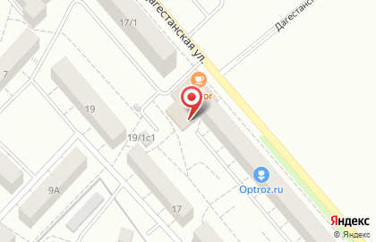 Оскар на Дагестанской улице на карте
