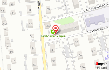 Парикмахерская в Тамбове на карте