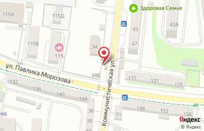 Салон в Калининграде на карте