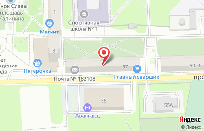Интернет-провайдер Импульс ТВ на карте