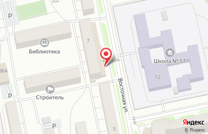 Банкомат Датабанк на Восточной улице на карте