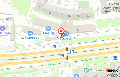 Магазин б/у шин и шиномонтажных мастерских KenigShina на Московском проспекте на карте