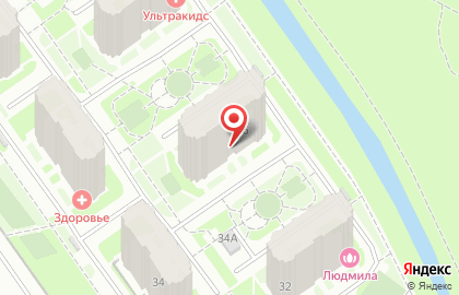 Магазин автотоваров Сакура в Автозаводском районе на карте