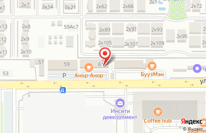 Супермаркет Пятёрочка в Краснодаре на карте