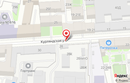 Продовольственный магазин в Адмиралтейском районе на карте