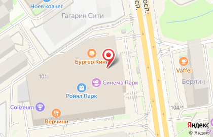 Кафе Burger Club в Заельцовском районе на карте