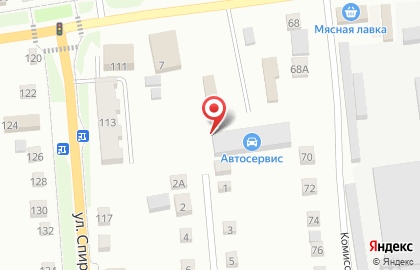 Автосервис в Новосибирске на карте