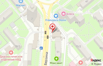 Цветочный магазин Флоренция в Советском районе на карте