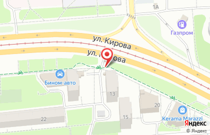Киоск по продаже питьевой воды Серебряные ключи на улице Кирова на карте