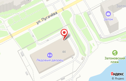 Ледовый дворец, МАУ на карте