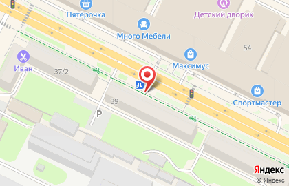 Магазин цветов в Пскове на карте