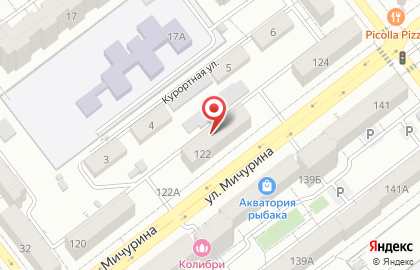 Гранит Памяти на Мичурина на карте