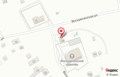 Продовольственный магазин в Москве на карте