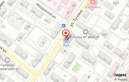 Аптека Саада в Грозном на карте