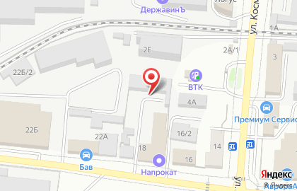 Страховой магазин Инглавстрах в Советском районе на карте