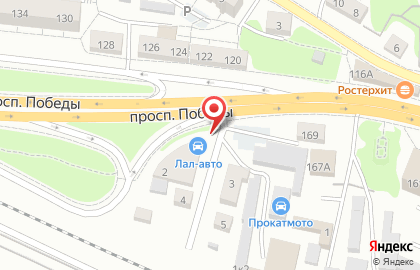 Лал-Авто на проспекте Победы на карте