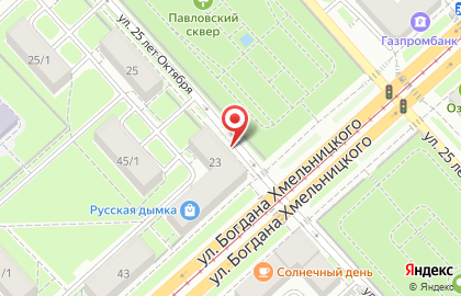 АВТОКОМПЛЕКС ХОНДА-САН на улице Богдана Хмельницкого на карте