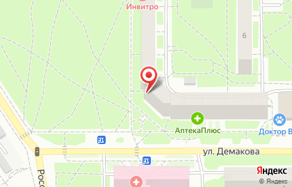 Парикмахерская Дебют в Советском районе на карте