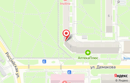 Ателье-химчистка Дебют на карте