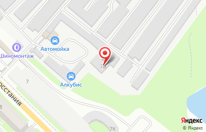 Шиномонтаж в Санкт-Петербурге на карте